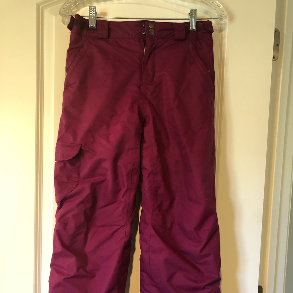 Girls Columbia berry insulated ski pants
